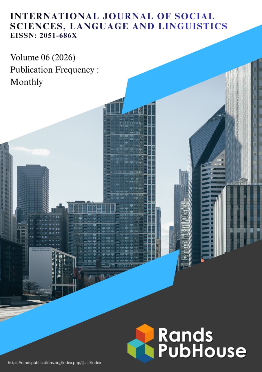 International Journal of Social Sciences, Language and Linguistics